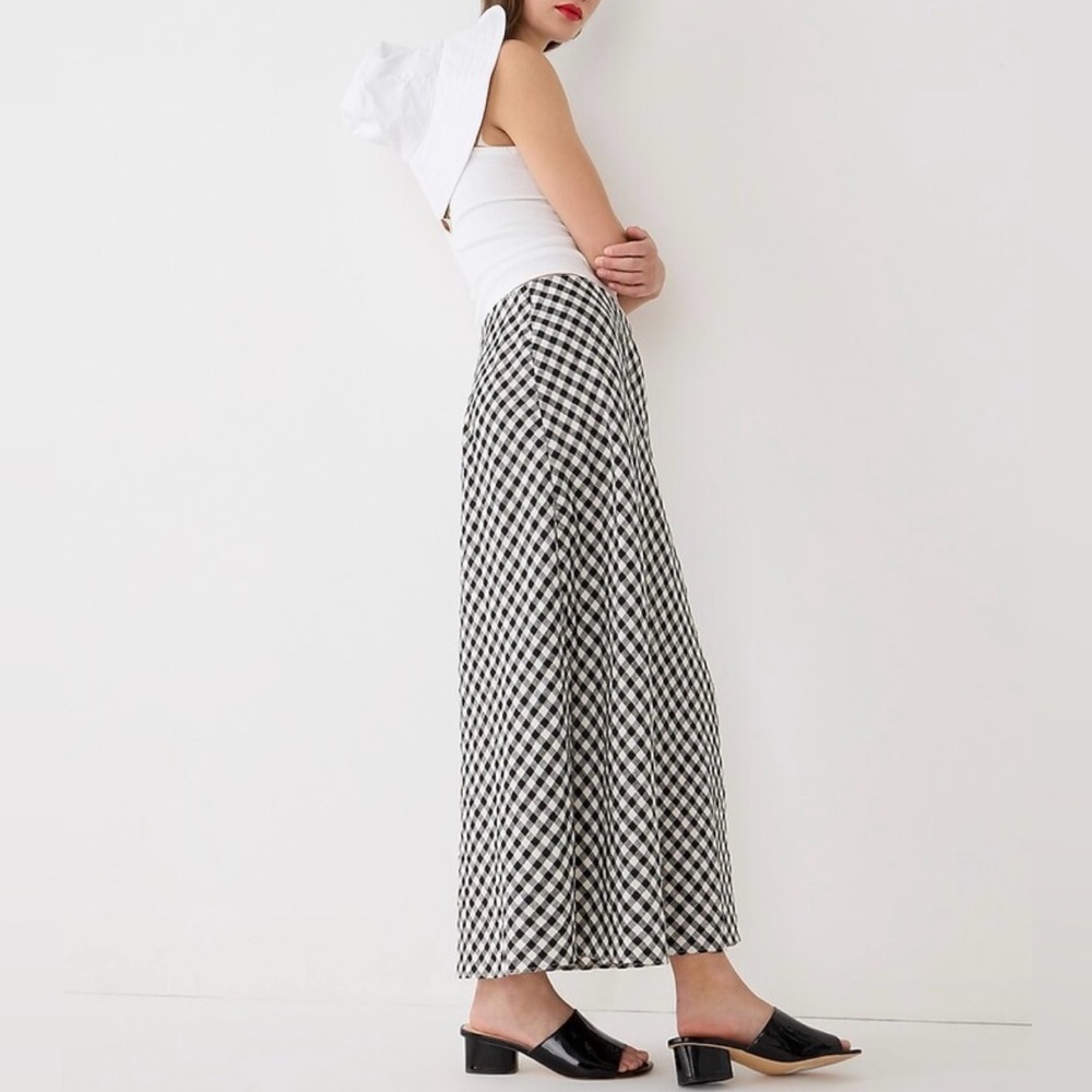 J.Crew Gwyneth Slip Skirt in Gramercy Linen - New w/o tags.